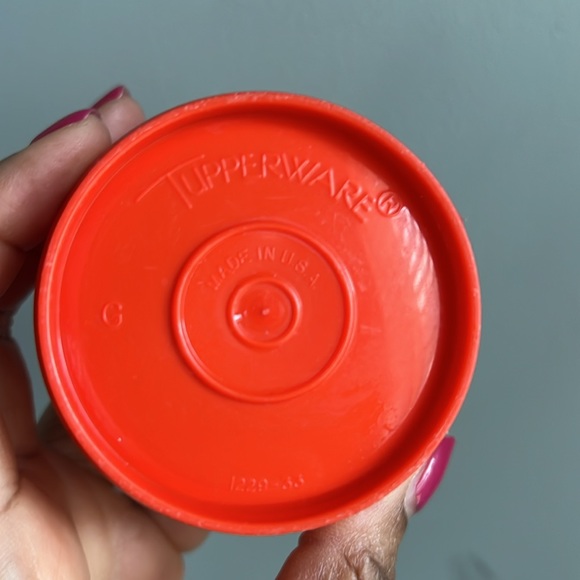 Vintage Tupperware Rectangle Storage Container and Small Snack Container Bundle - Picture 4 of 10